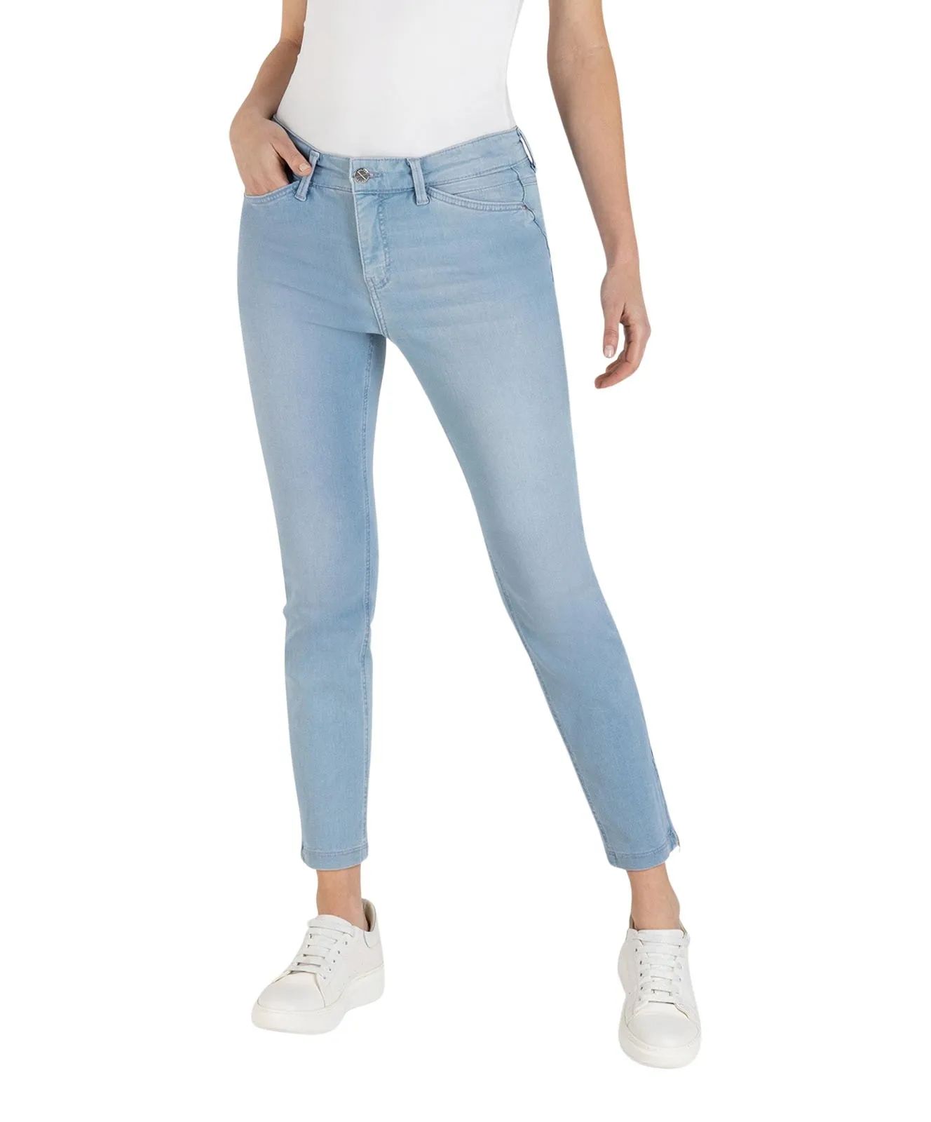 Damen Jeans Dream Chic von MAC in Summer Blue Wash