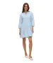 Damen Kleid Nanna 3/4 Dress von Vero Moda in Airy Blue Snow White