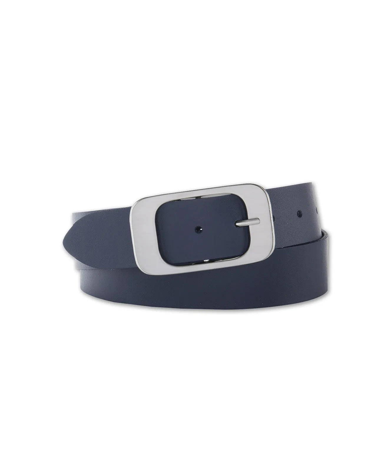 Damen Gürtel 4cm Softledergürtel von Bernd Götz in Marine