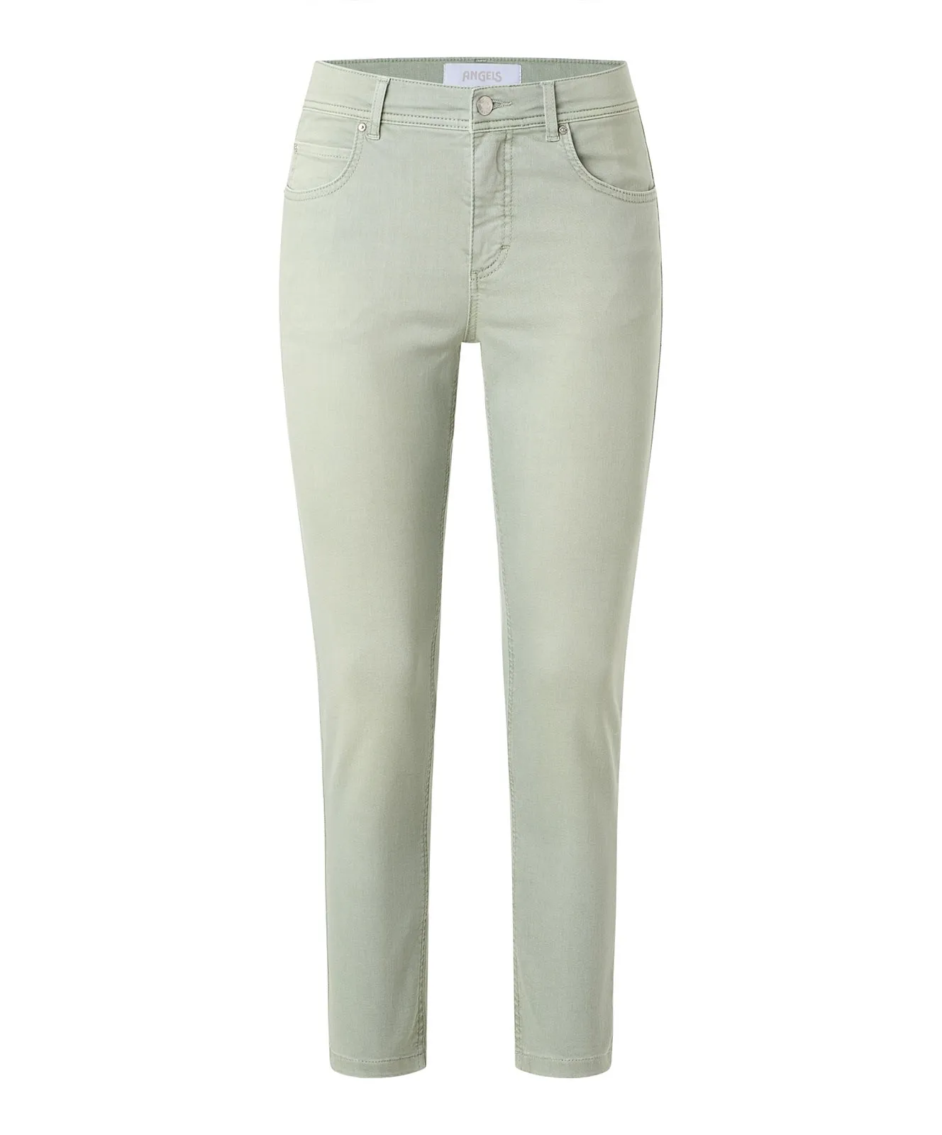 Damen Jeans Ornella von Angels in Jade Green Used