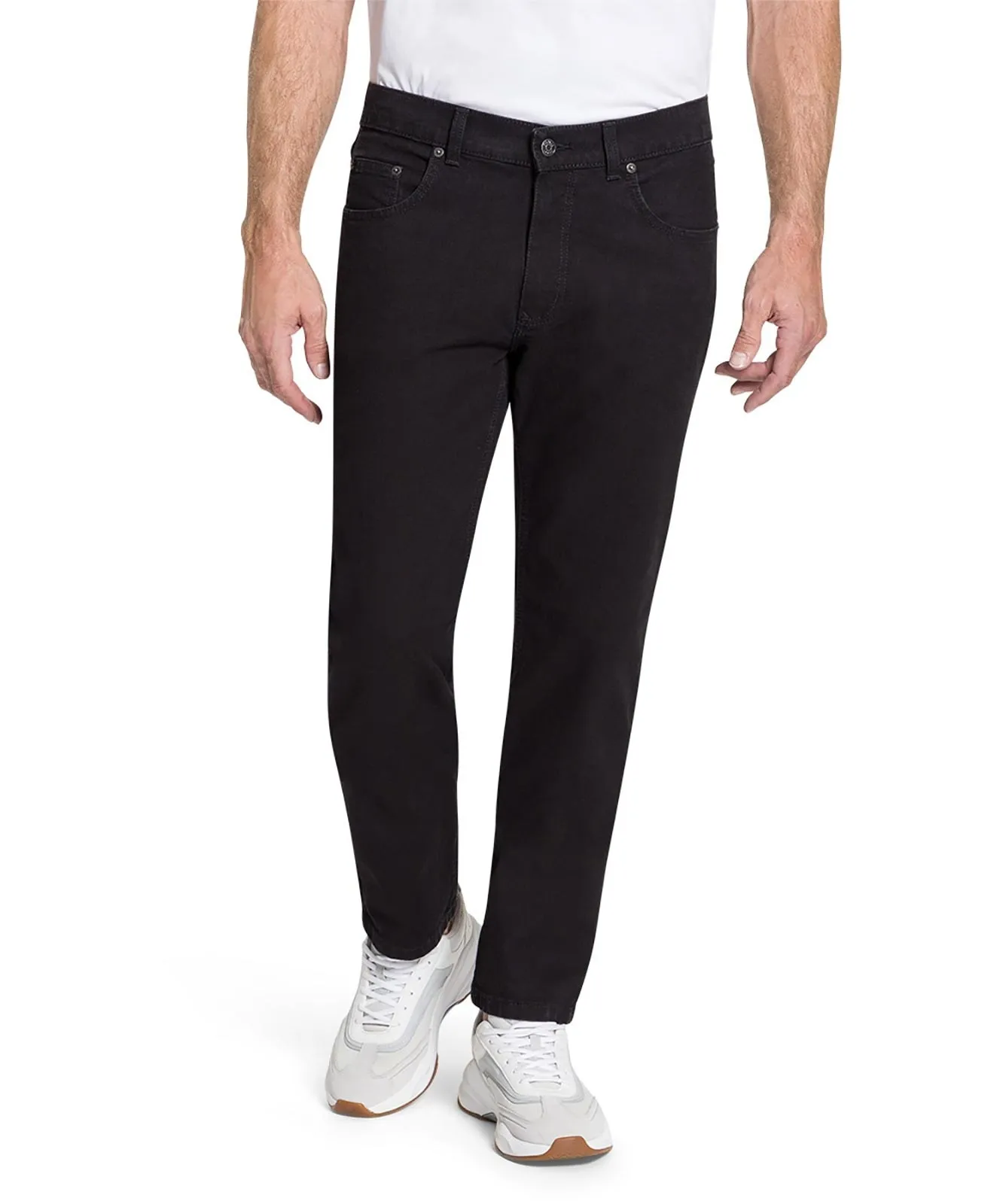 Herren Jeans Ron von Pioneer in Black Raw
