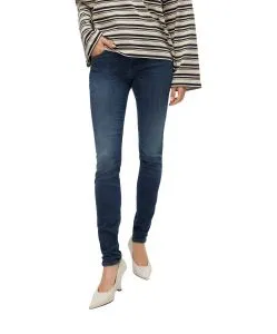 Vero Moda Lux Jeans in Dunkelblau mit schmalem Schnitt