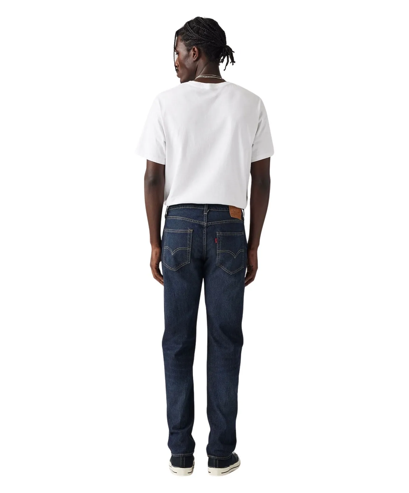 Herren Jeans 502 Taper von Levis in Dark Indigo Worn In