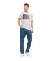 Herren Shirt Corp Logo Tee von Jack & Jones in White