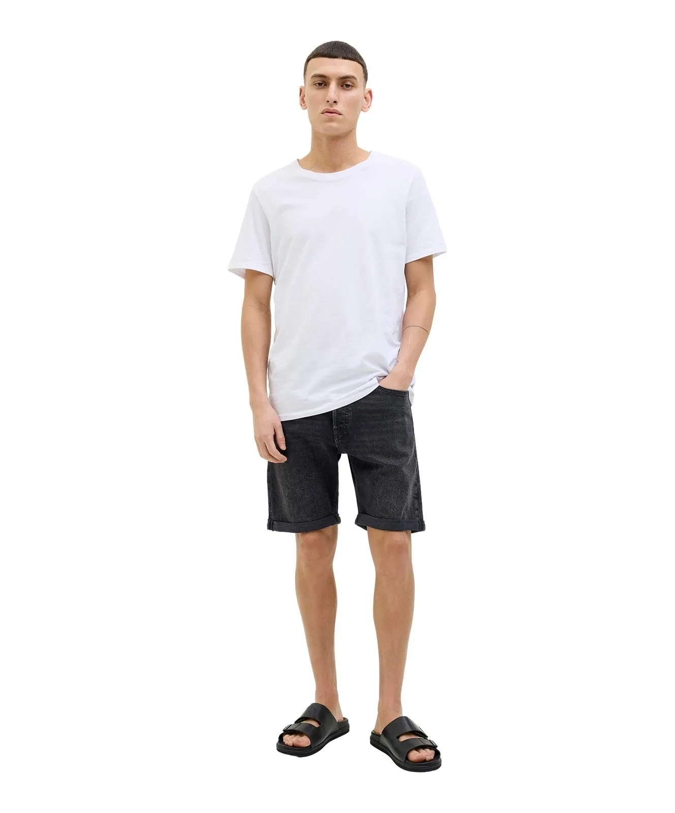 Herren Jeans Rick Original von Jack & Jones in Black Denim