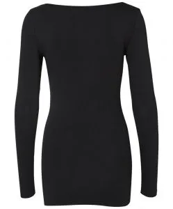 VERO MODA MAXI - Longshirt - Black - Hinten