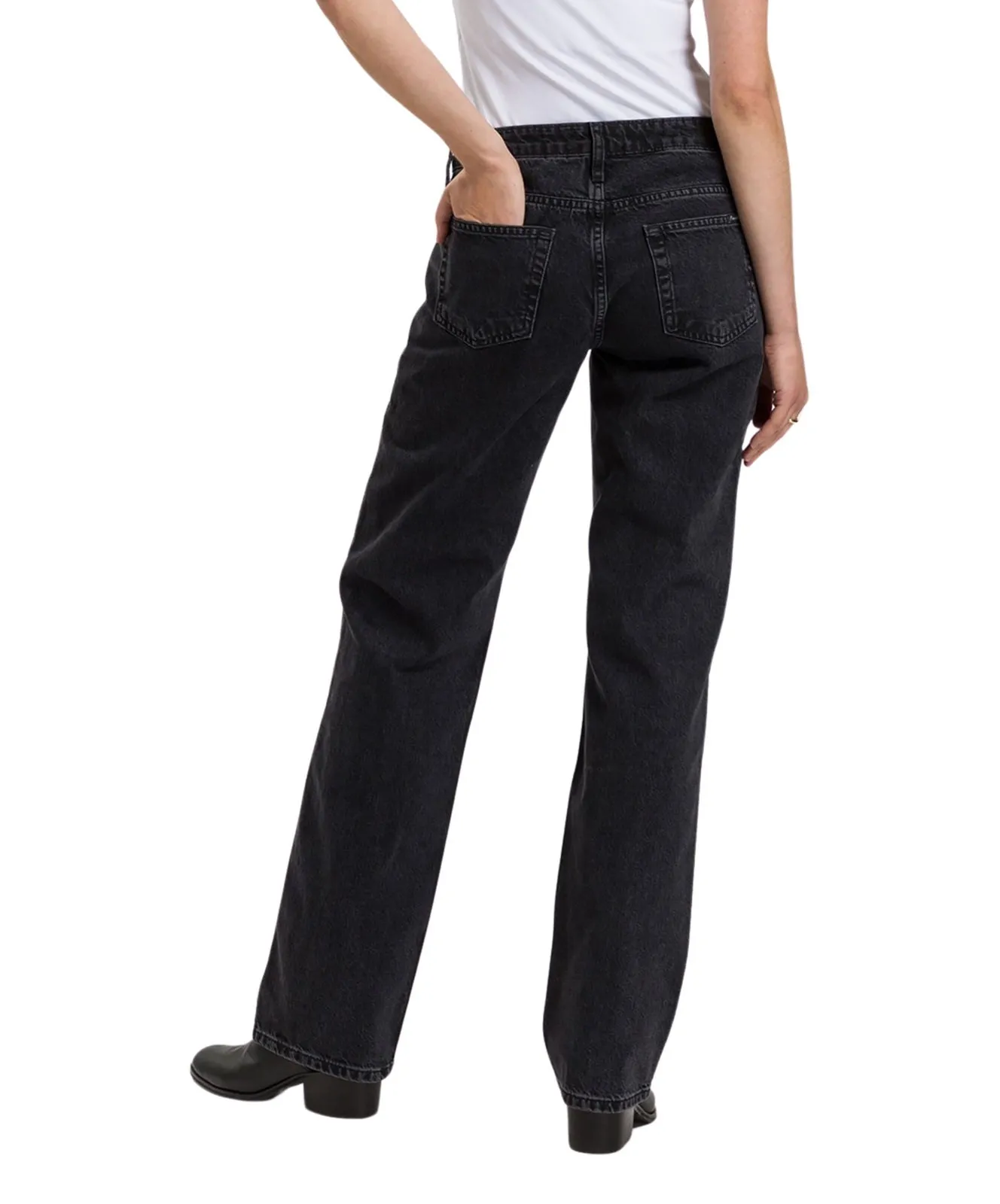 Damen Jeans Lily von Cross in Vintage Dark Grey