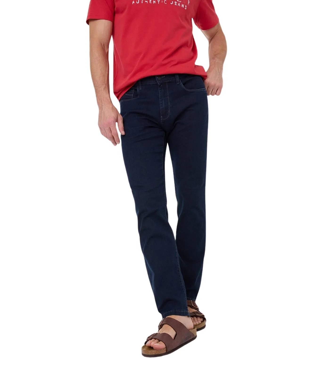 Herren Jeans Eric von Pioneer in Black Black