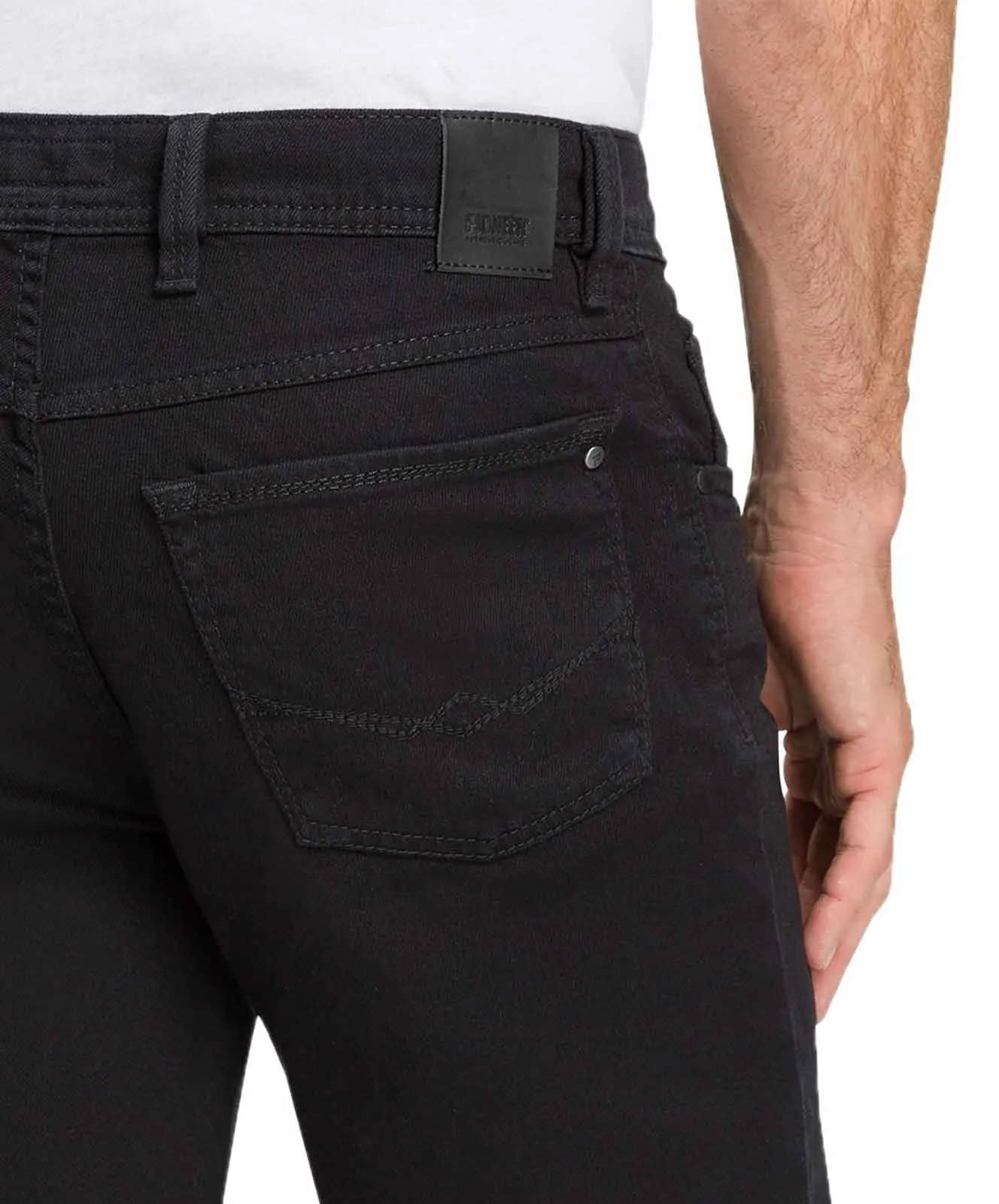 Herren Jeans Peter 1600 von Pioneer in Black