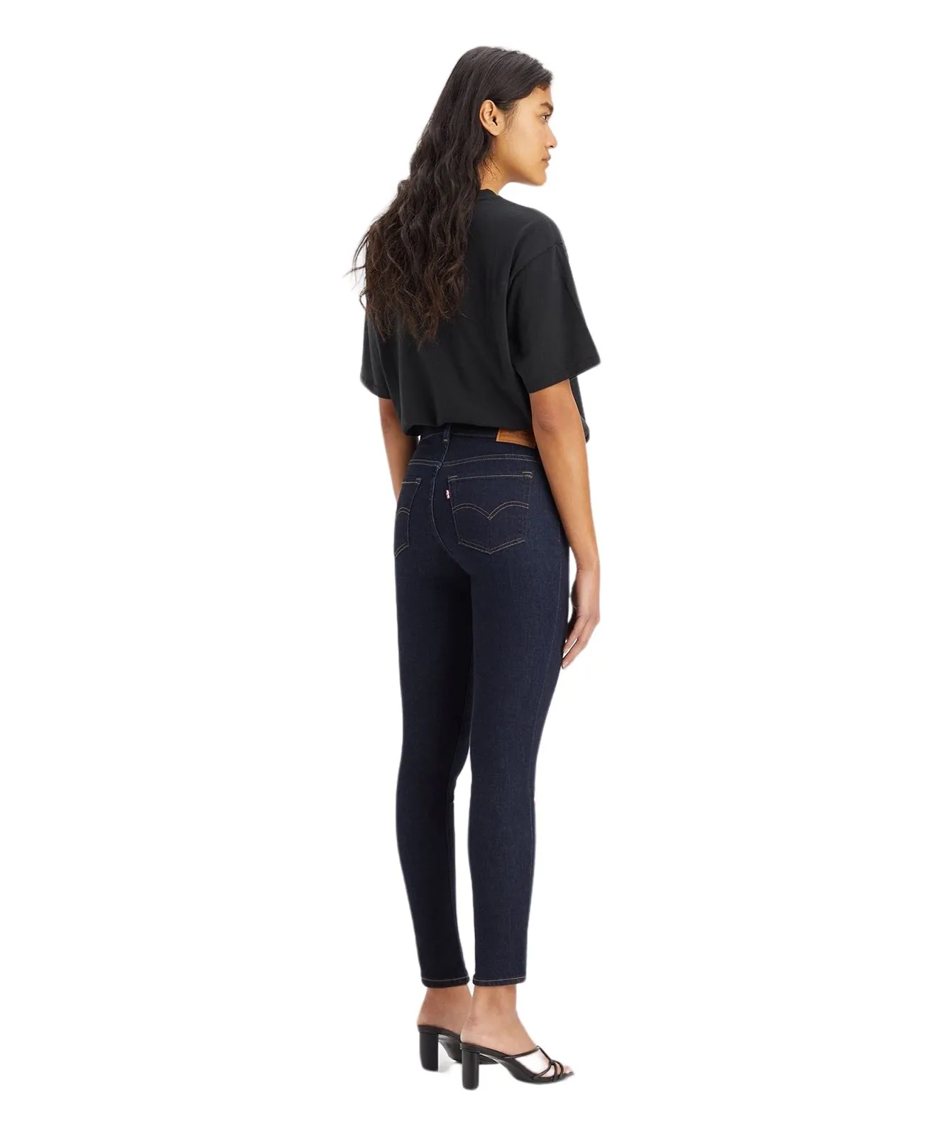 Damen Jeans 711 Skinny von Levis in Blue Wave Rinse