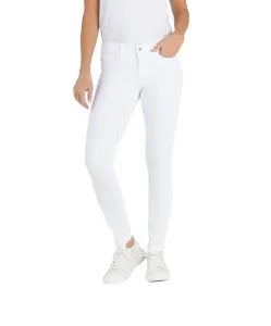 Mac Dream Skinny Jeans in White Denim