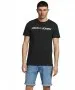 Herren Shirt Corp Logo Tee von Jack & Jones in Black