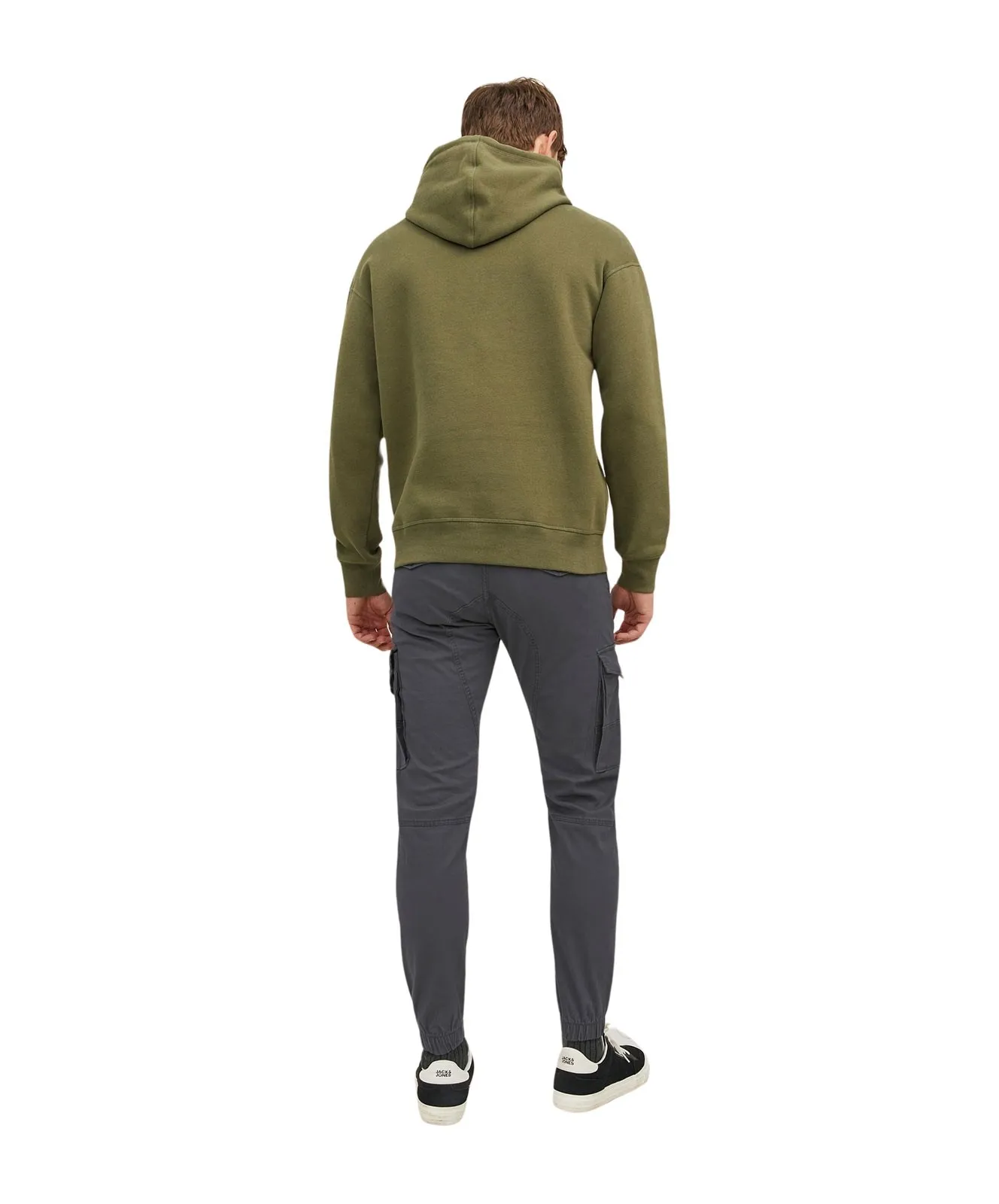 Herren Hose Paul Fake von Jack & Jones in Asphalt