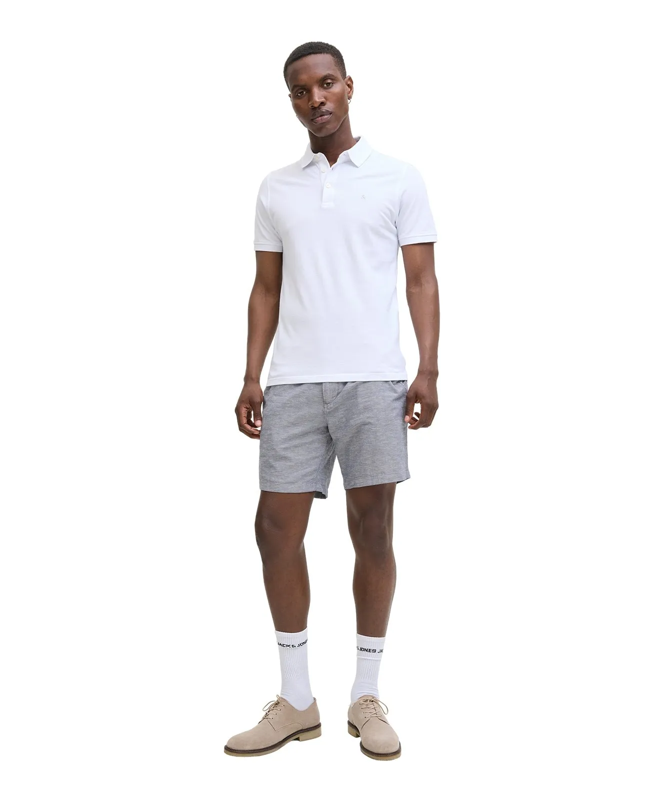Herren Hose Stace von Jack & Jones in Faded Denim Melange