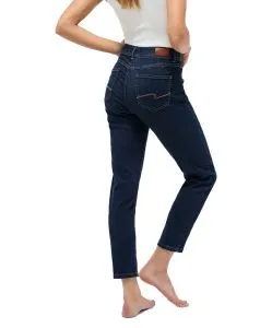Angels Ornella 7/8 Jeans in dunklem Rinsewash