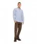 Herren Hemd Oxford von Jack & Jones in Cashmere Blue