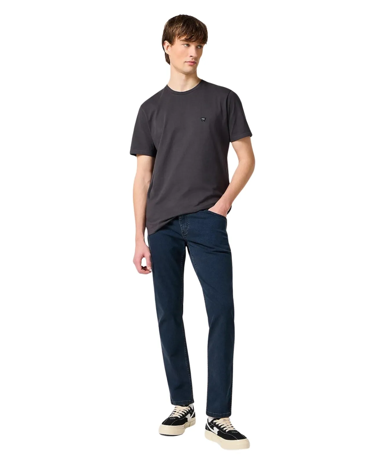 Herren Jeans Greensboro von Wrangler in Iron Blue