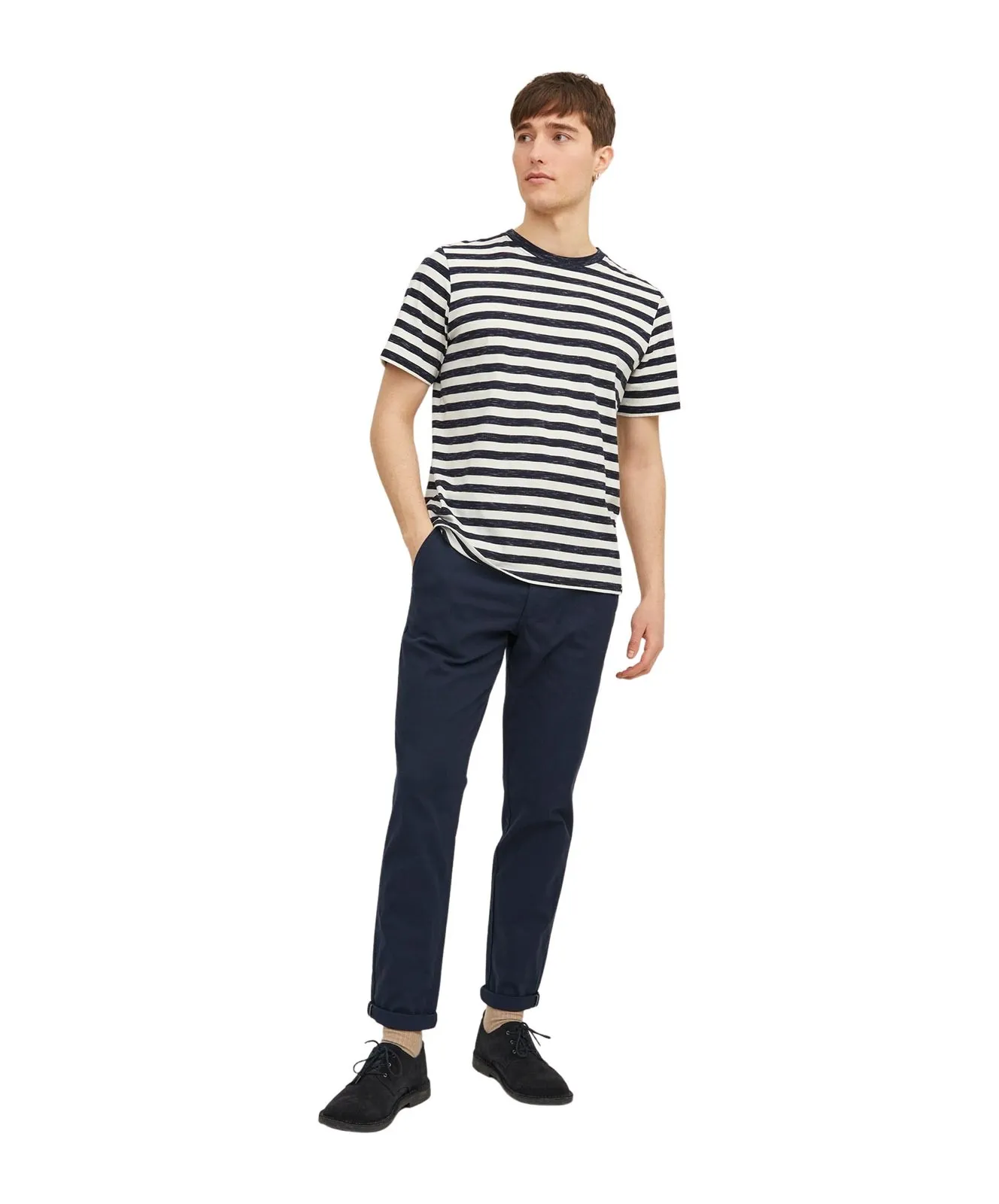 Herren Hose Marco Fury von Jack & Jones in Navy Blazer