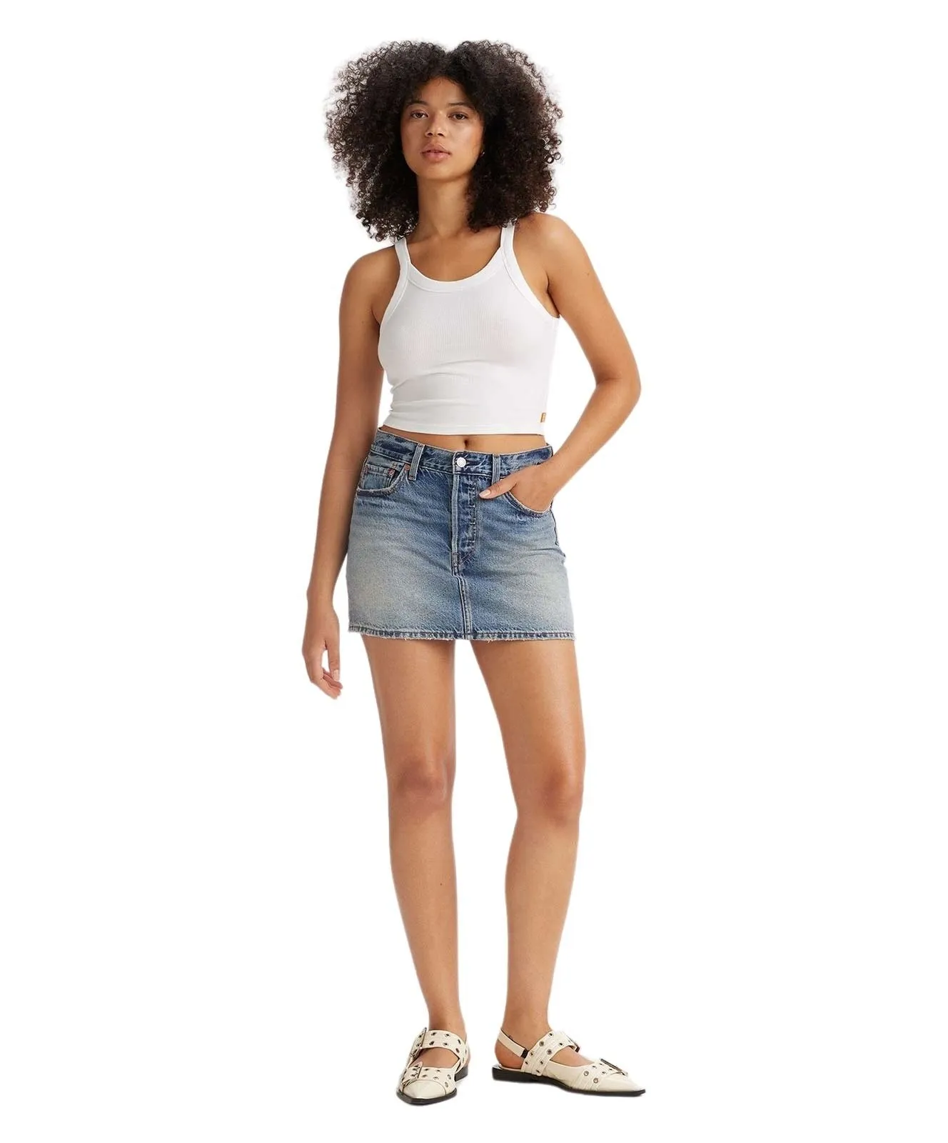 Damen Rock Icon Skirt von Levis in Right Here Right Now