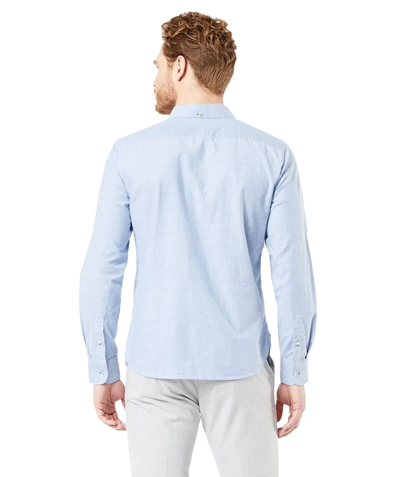 Herren Hemd Stretch Oxford Shirt von Dockers in Oxford Delft