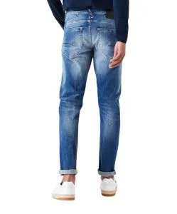 Garcia Rocko Slim fit Jeans in blauer Vintage-Waschung