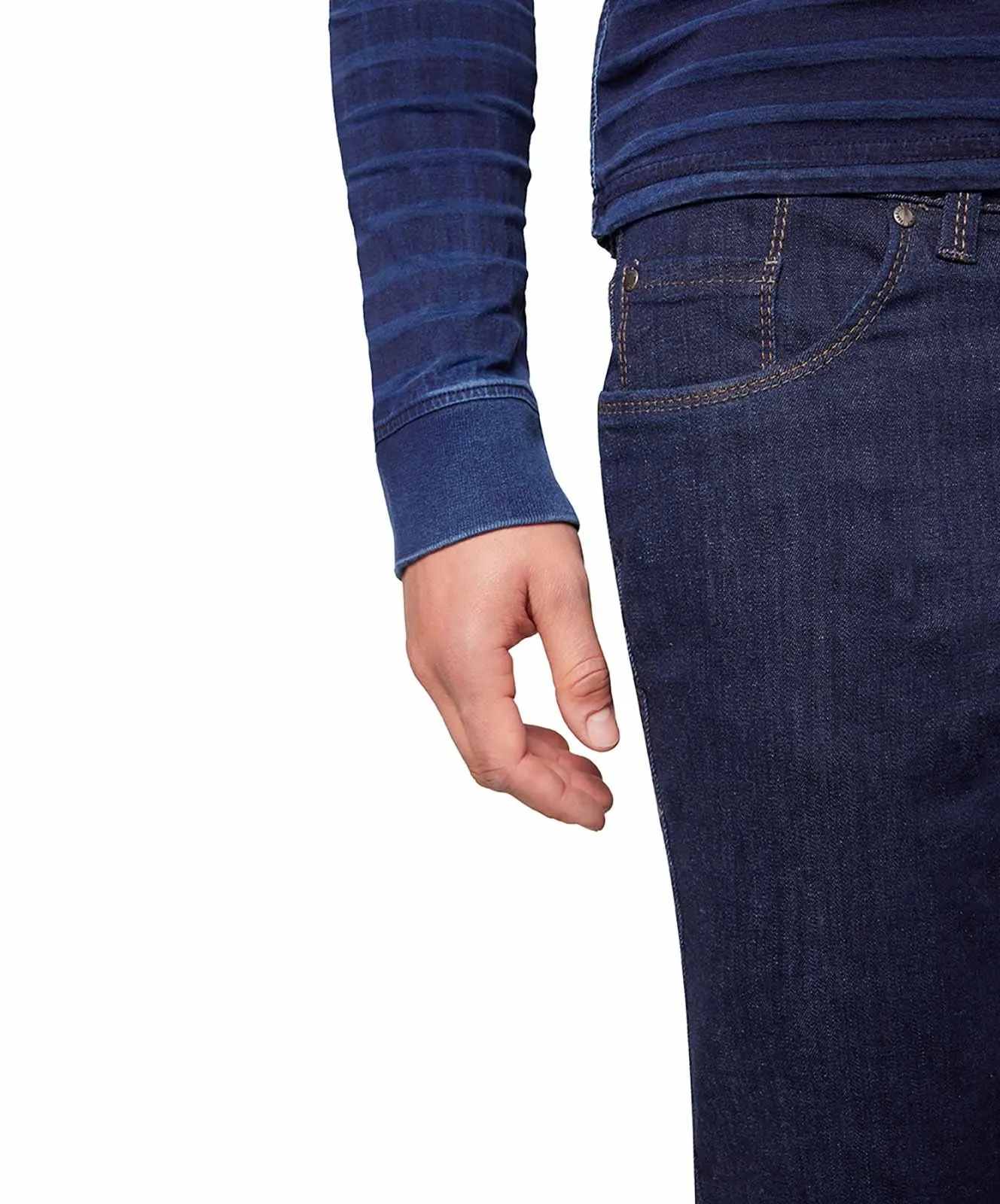 Herren Jeans Thomas 1601 von Pioneer in Dark Blue Stonewash