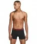 Herren Unterwäsche Waistband Trunks 3 Pack von Jack & Jones in Black Black