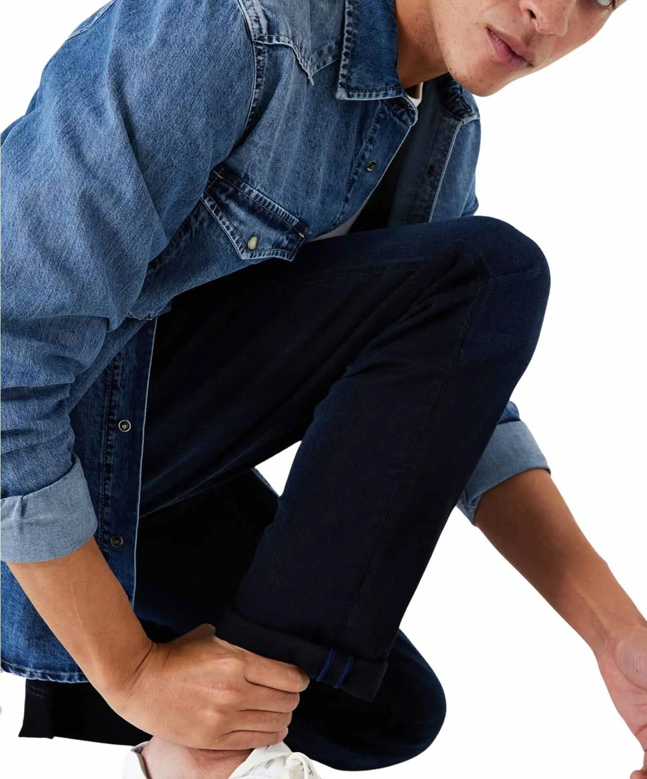 Herren Jeans Savio von Garcia in Dark Used