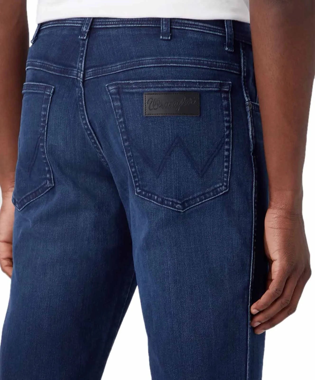Herren Jeans Texas Stretch von Wrangler in Arm Strong