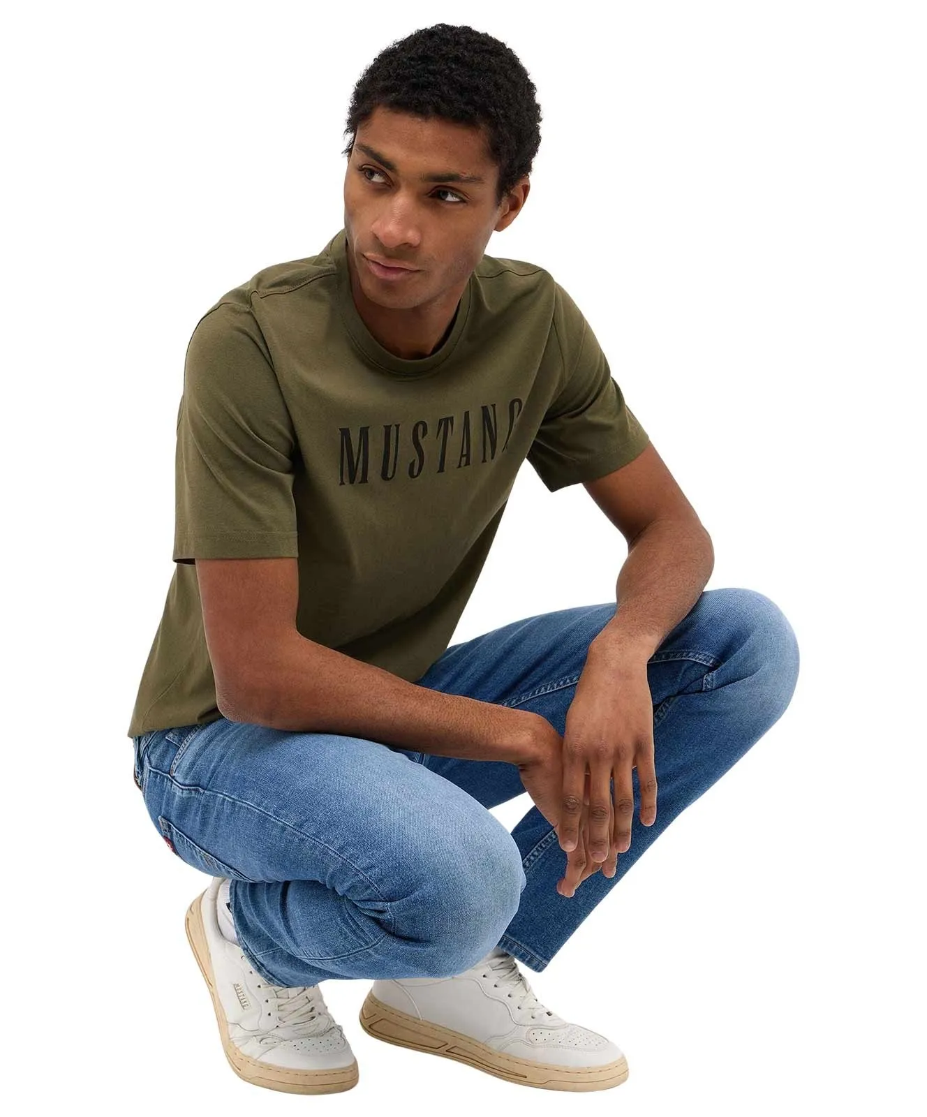 Herren Shirt Austin von Mustang in Sea Turtle