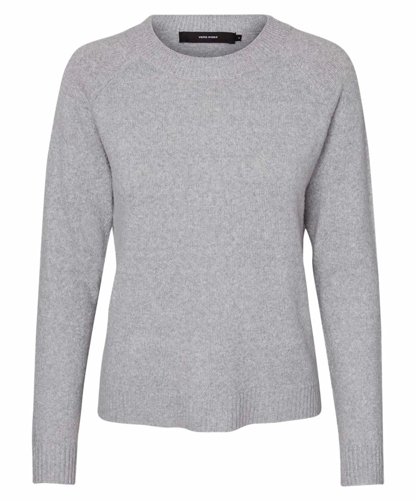 Damen Pullover Doffy von Vero Moda in Light Grey Melange