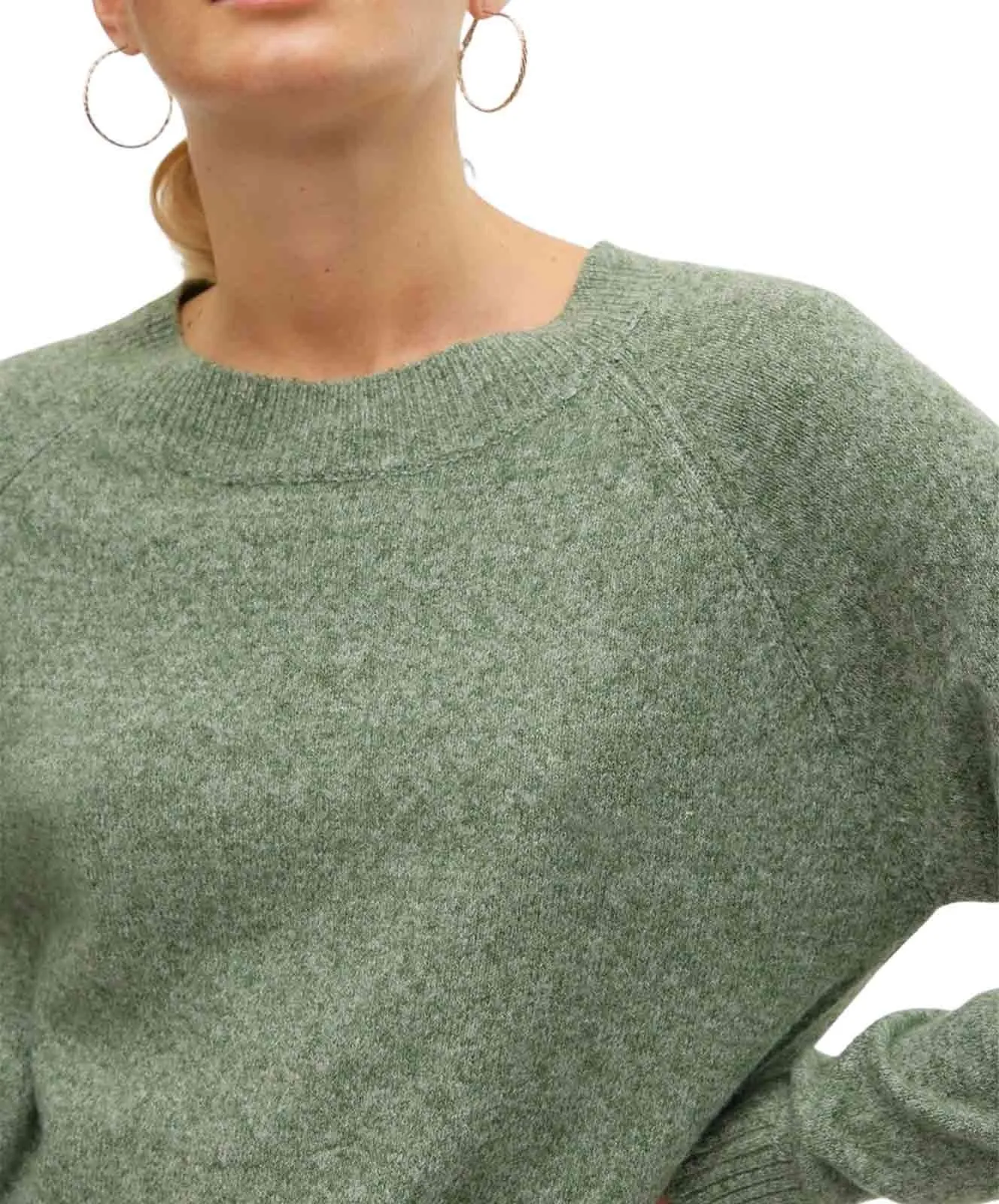 Damen Pullover Doffy von Vero Moda in Laurel Wreath