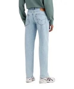 Levi's 502 Taper Jeans in hellblauer Waschung