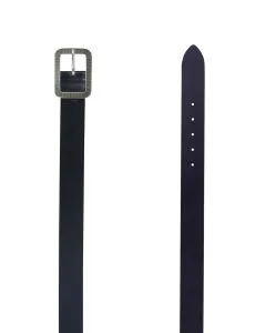 Damen Gürtel 4cm Veloursleder Gürtel von Bernd Götz in Marine