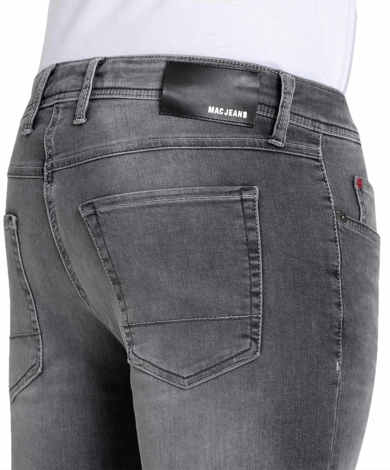 Herren Jeans Ultimate Driver Jeans von MAC in 3D Black Authentic Wash