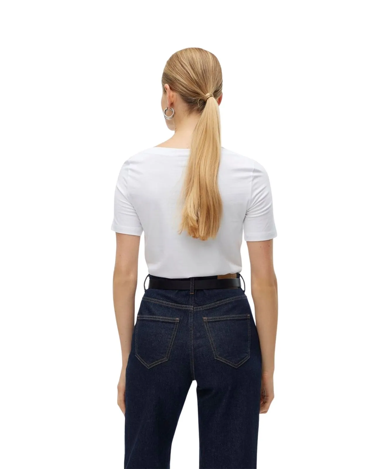 Damen Shirt Panda von Vero Moda in Bright White