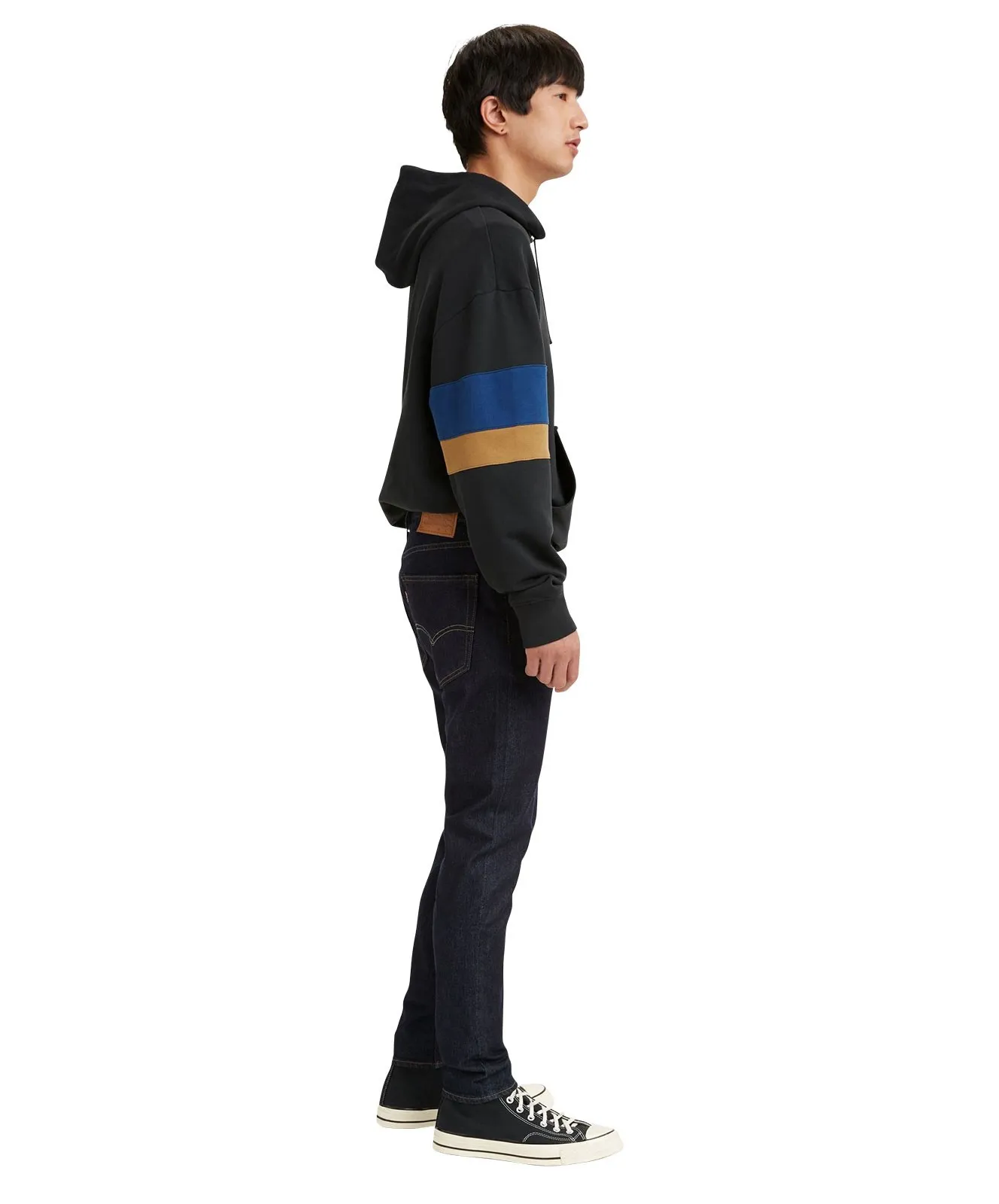 Herren Jeans Skinny Taper von Levis in Mid Knight Rinse