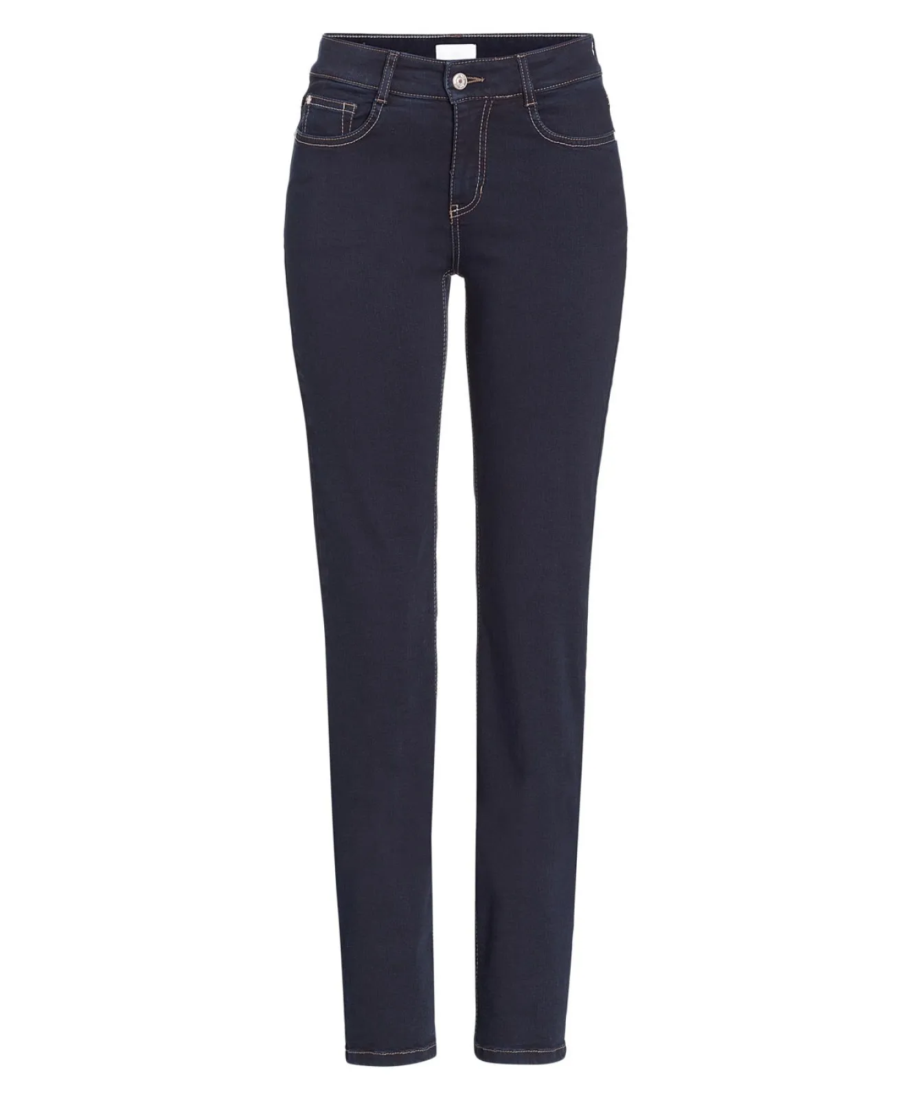 Damen Jeans Angela von MAC in Dark Rinsewash