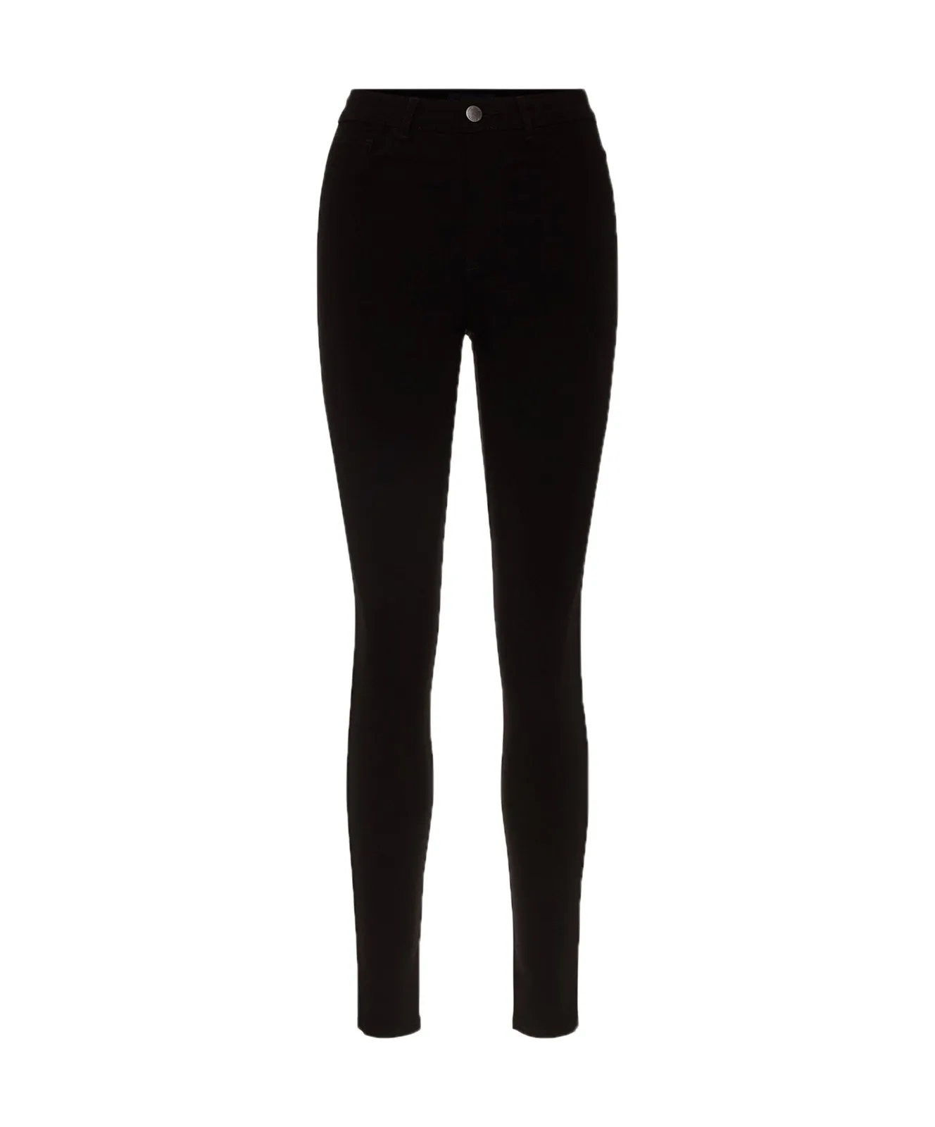 Damen Jeans High Skin Jeggings von Pieces in Black