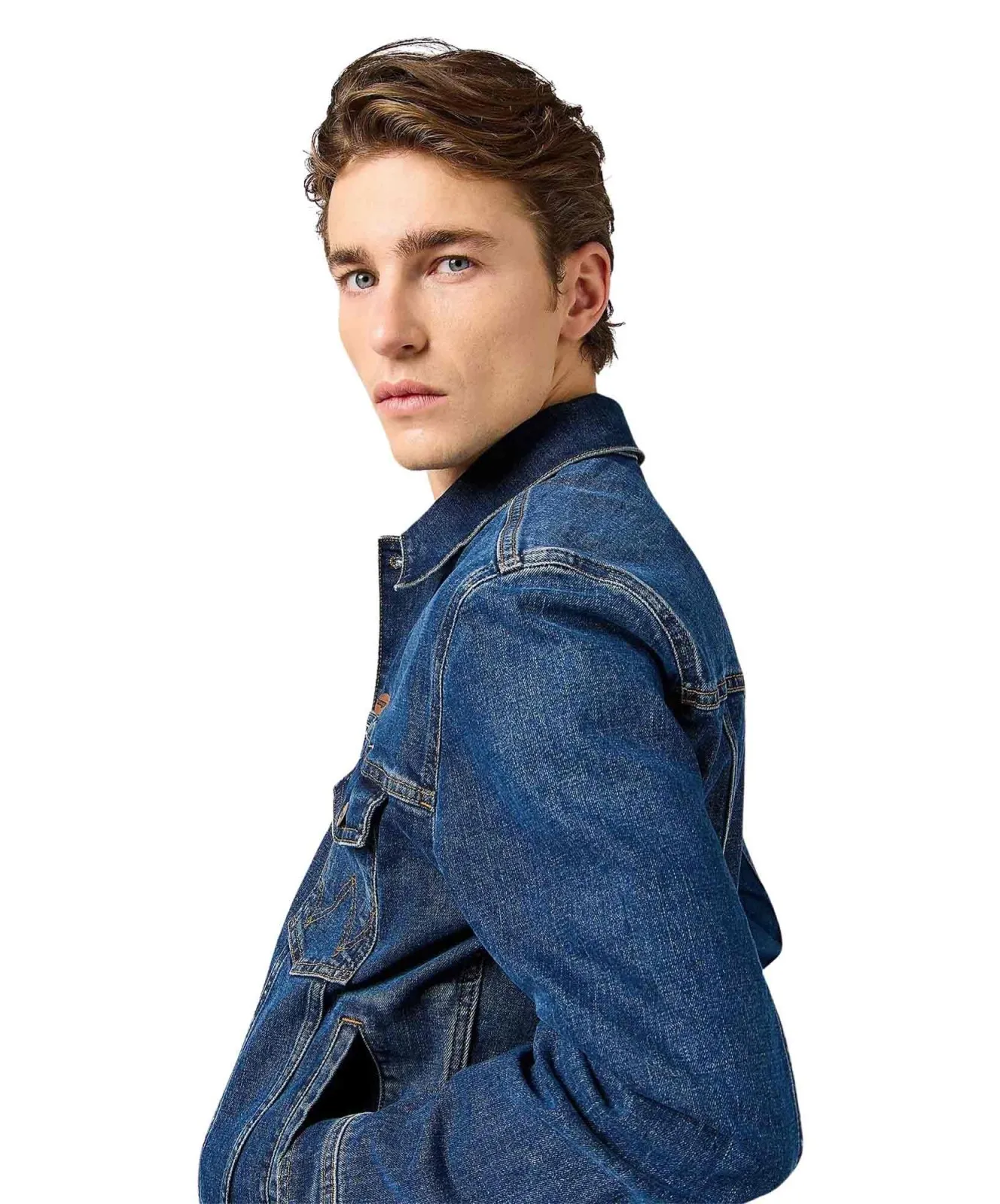 Herren Jacke Classic Denim Jacket von Wrangler in Meadow Haze