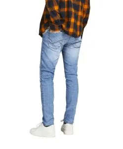 Jack & Jones Glenn Jeans in Hellblau mit schmaler Passform