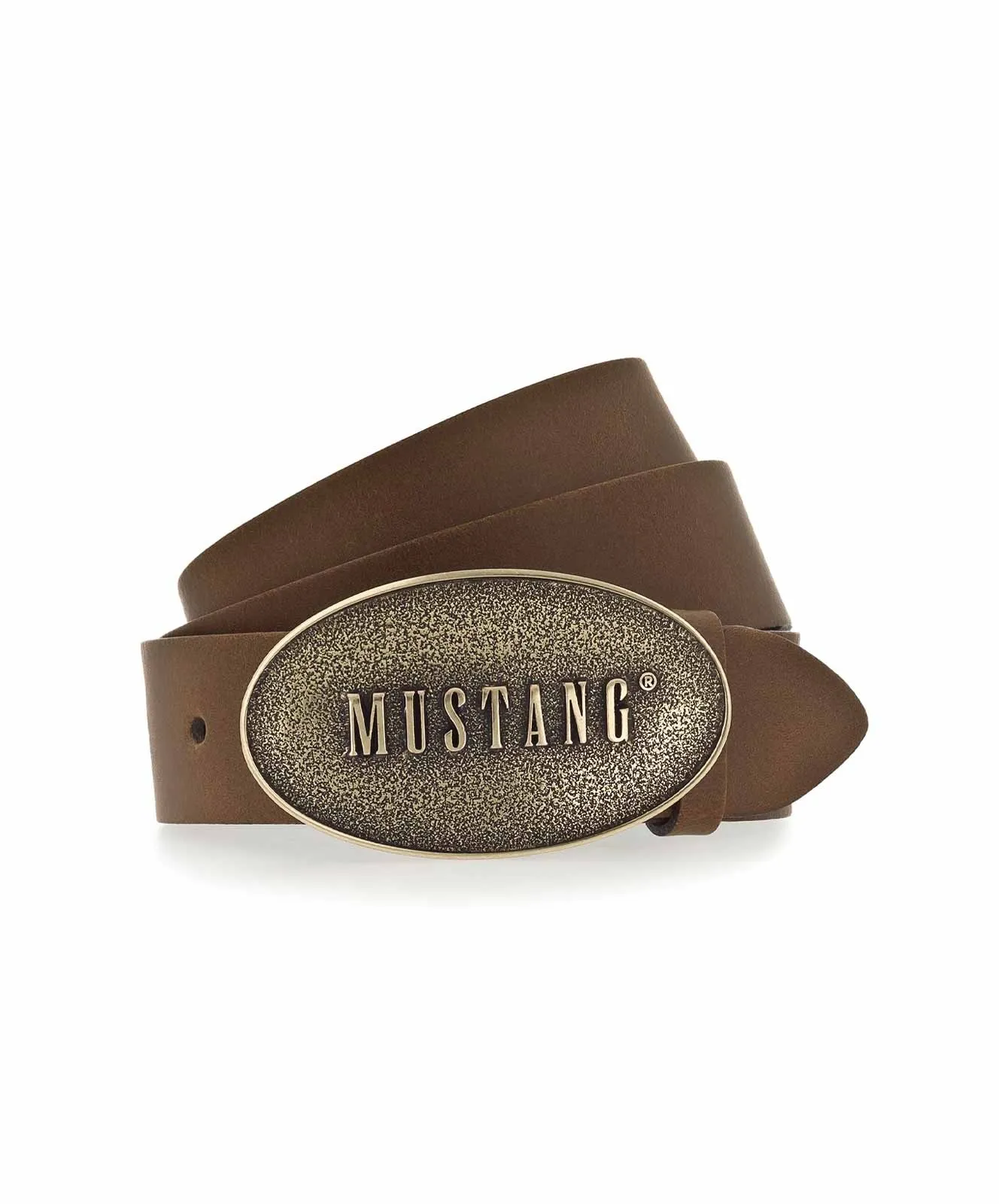 Damen Gürtel 35 mm Gürtel MW3102L15 von Mustang in Baileys