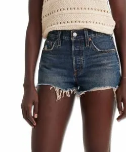 Levi's Jeans-Shorts 501 Original aus hellblauem Denim