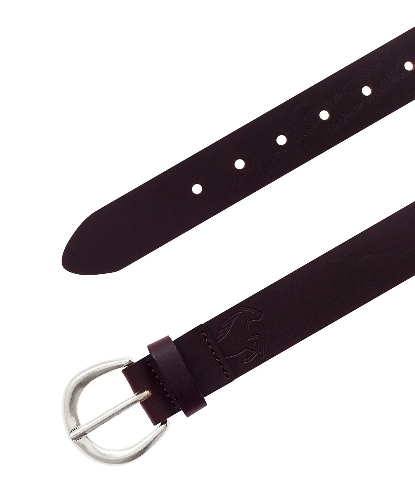 Damen Gürtel 35 mm Gürtel MW3092L22 von Mustang in Dark Brown