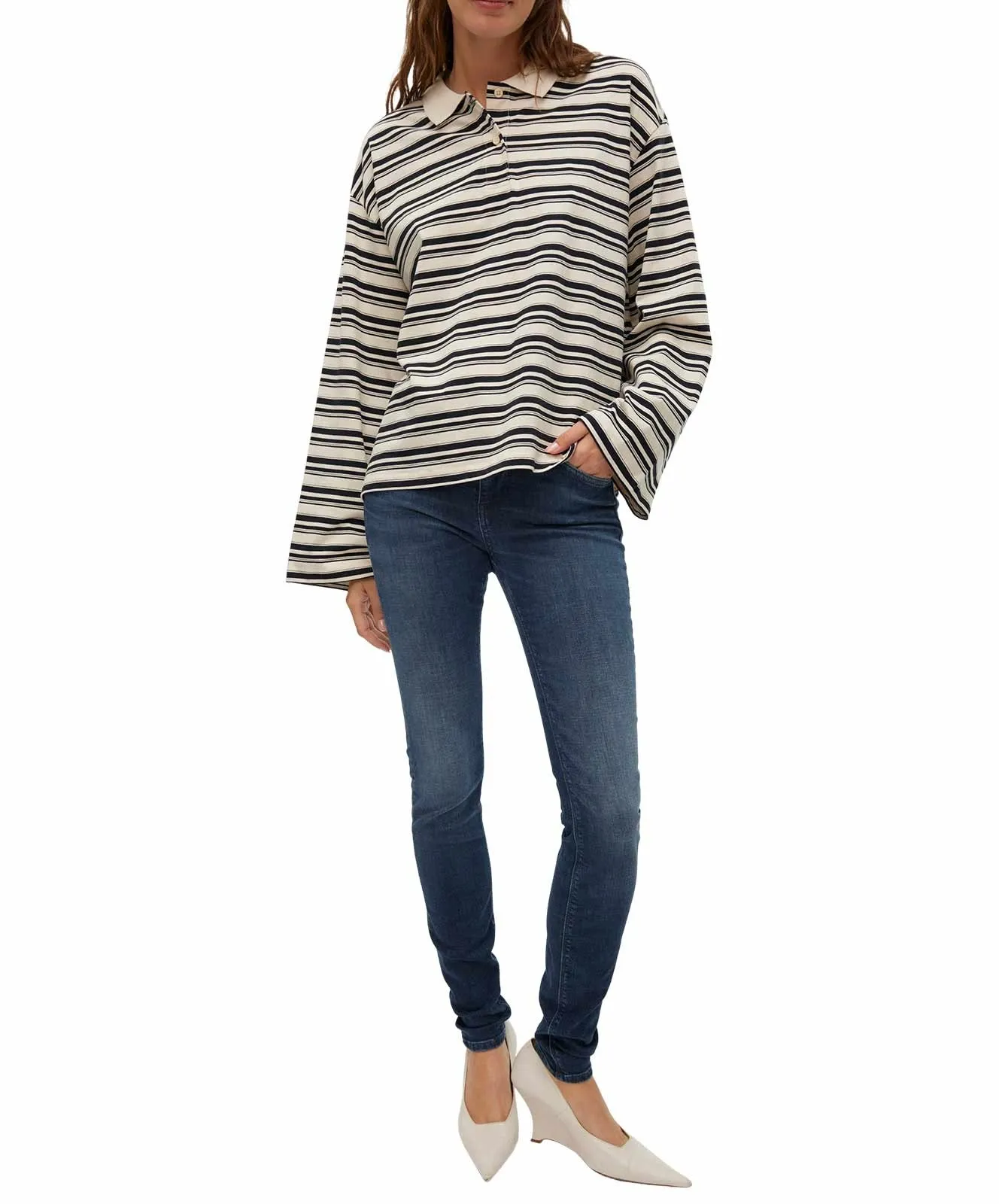 Damen Jeans Lux von Vero Moda in Dark Blue Tinted