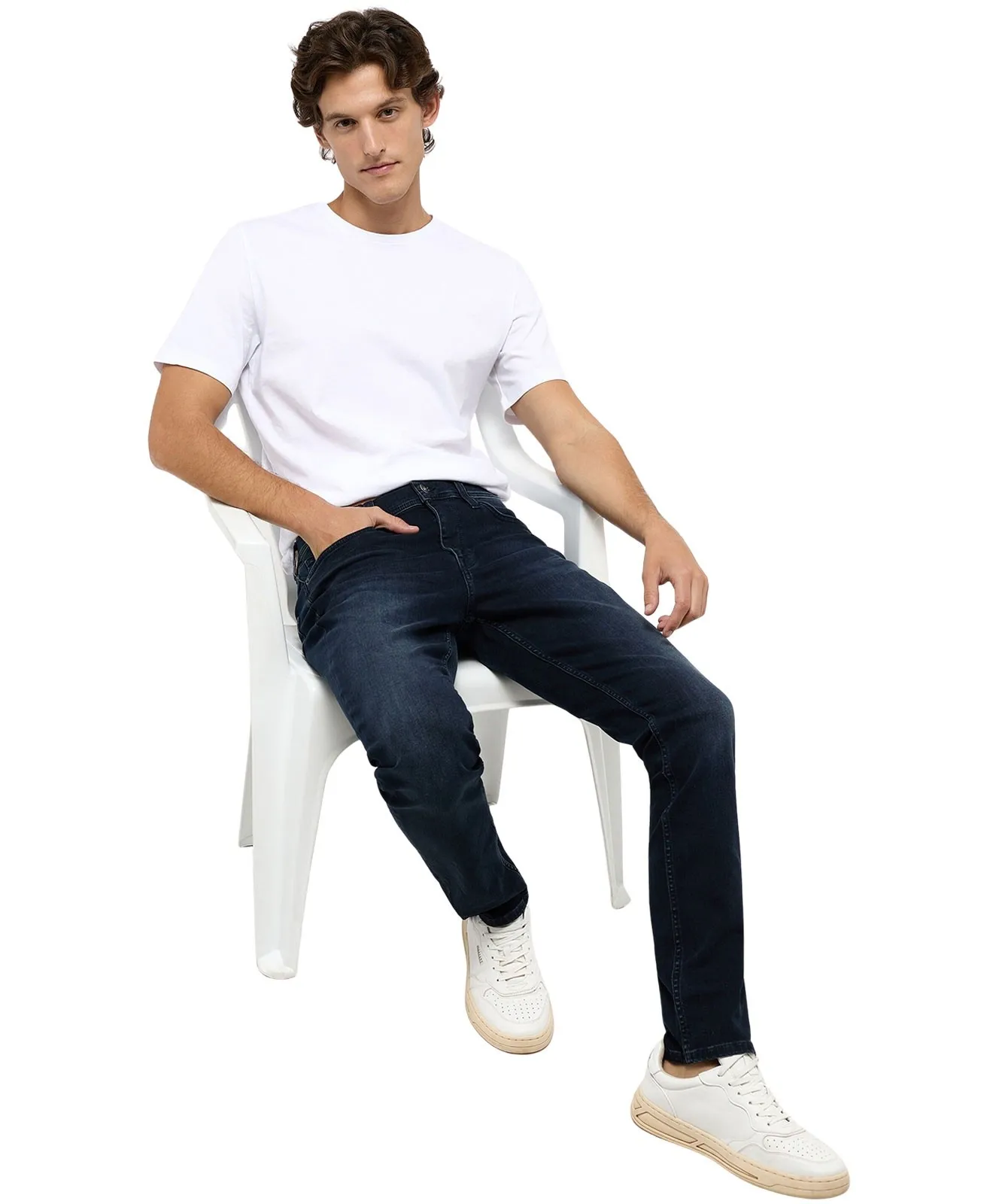 Herren Jeans Vegas von Mustang in Dark Stone