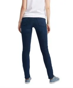 Mustang Sissy Slim Jeans in dunkler Stonewash-Optik