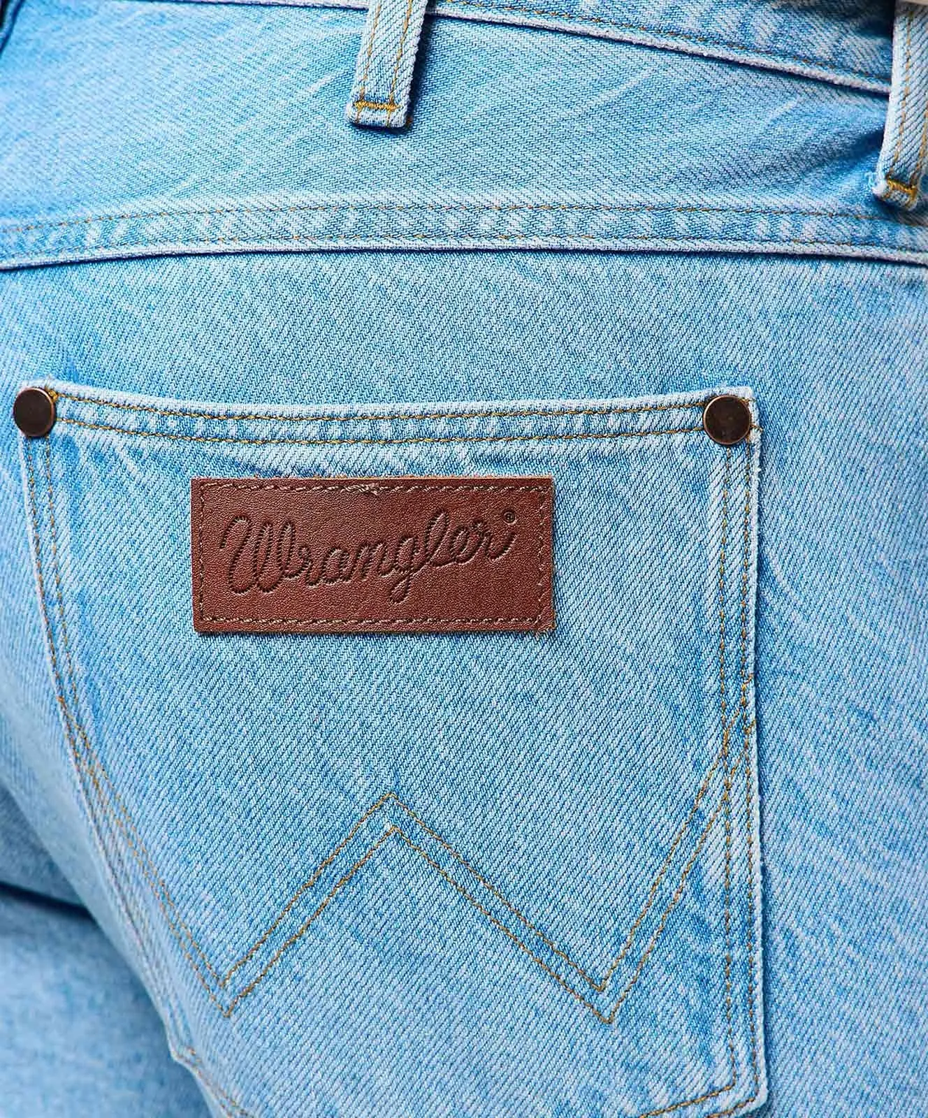 Herren Jeans Frontier  von Wrangler in Frost