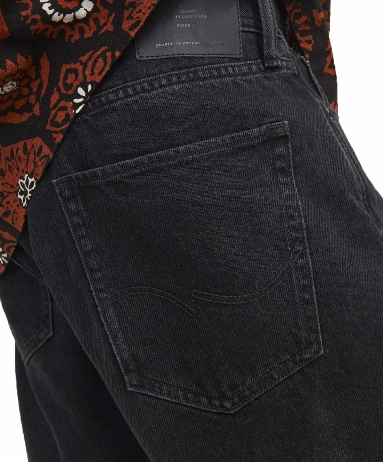 Herren Jeans Tony Original von Jack & Jones in Black Denim