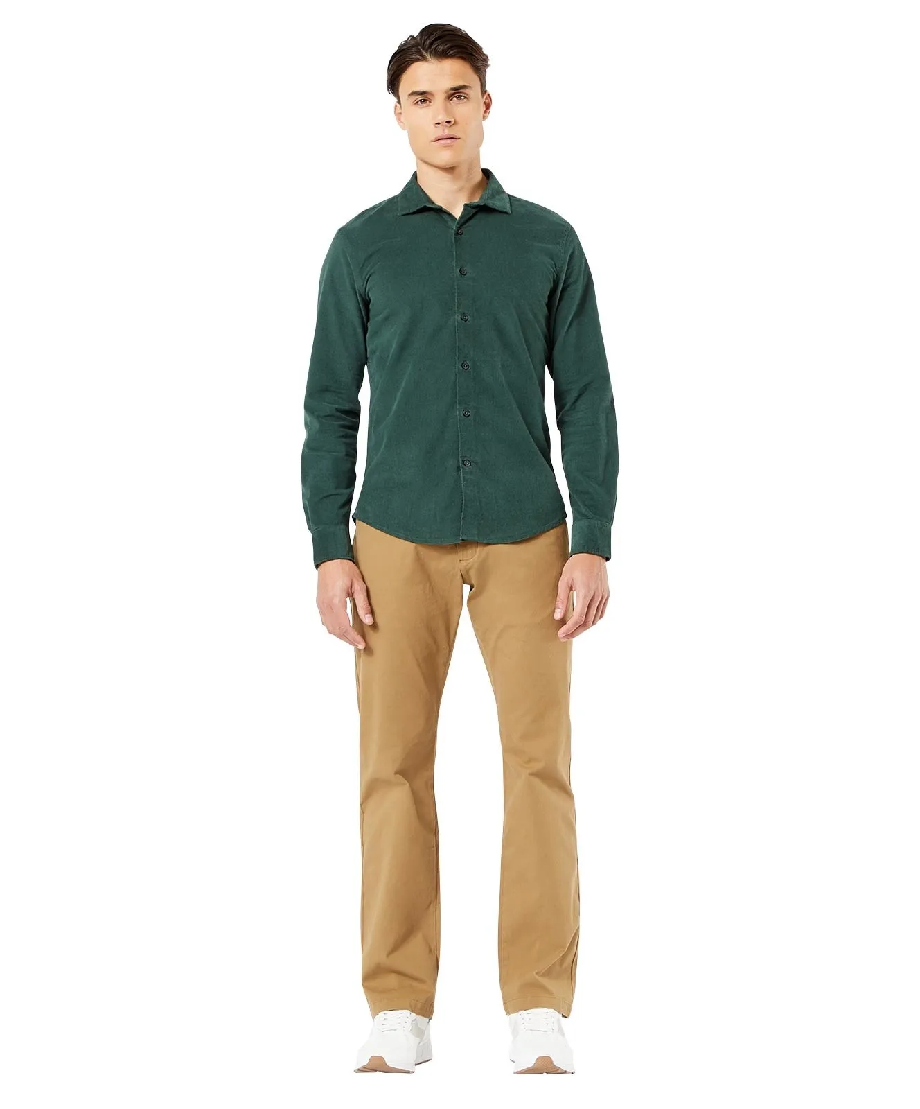 Herren Hose Chino Straight von Dockers in Ermine - Khaki